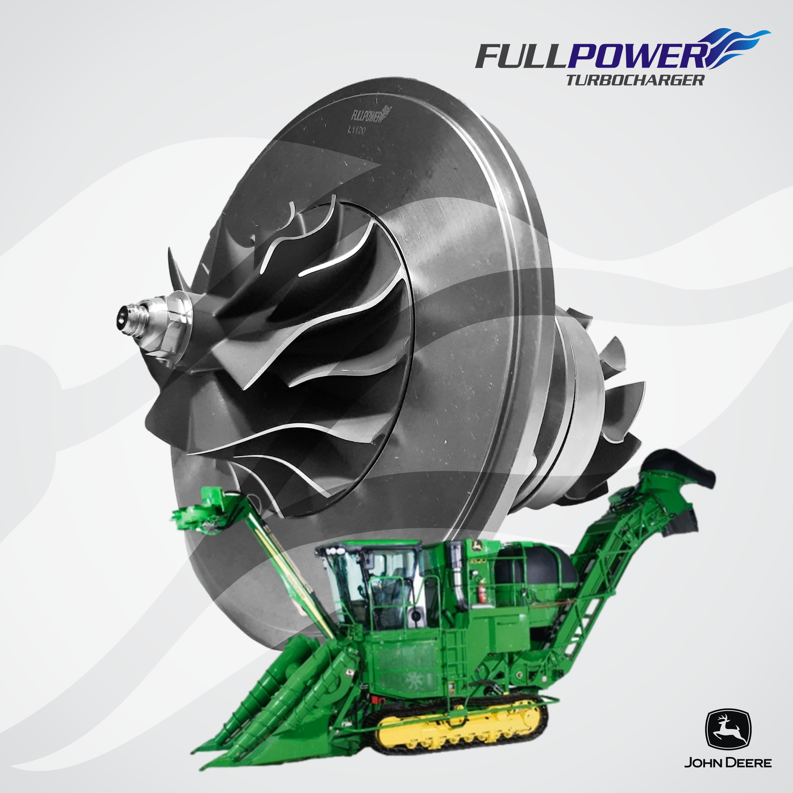 S300 JOHN DEER – COLHEITADEIRA CANA 3520/TRATOR MOTOR 6090H