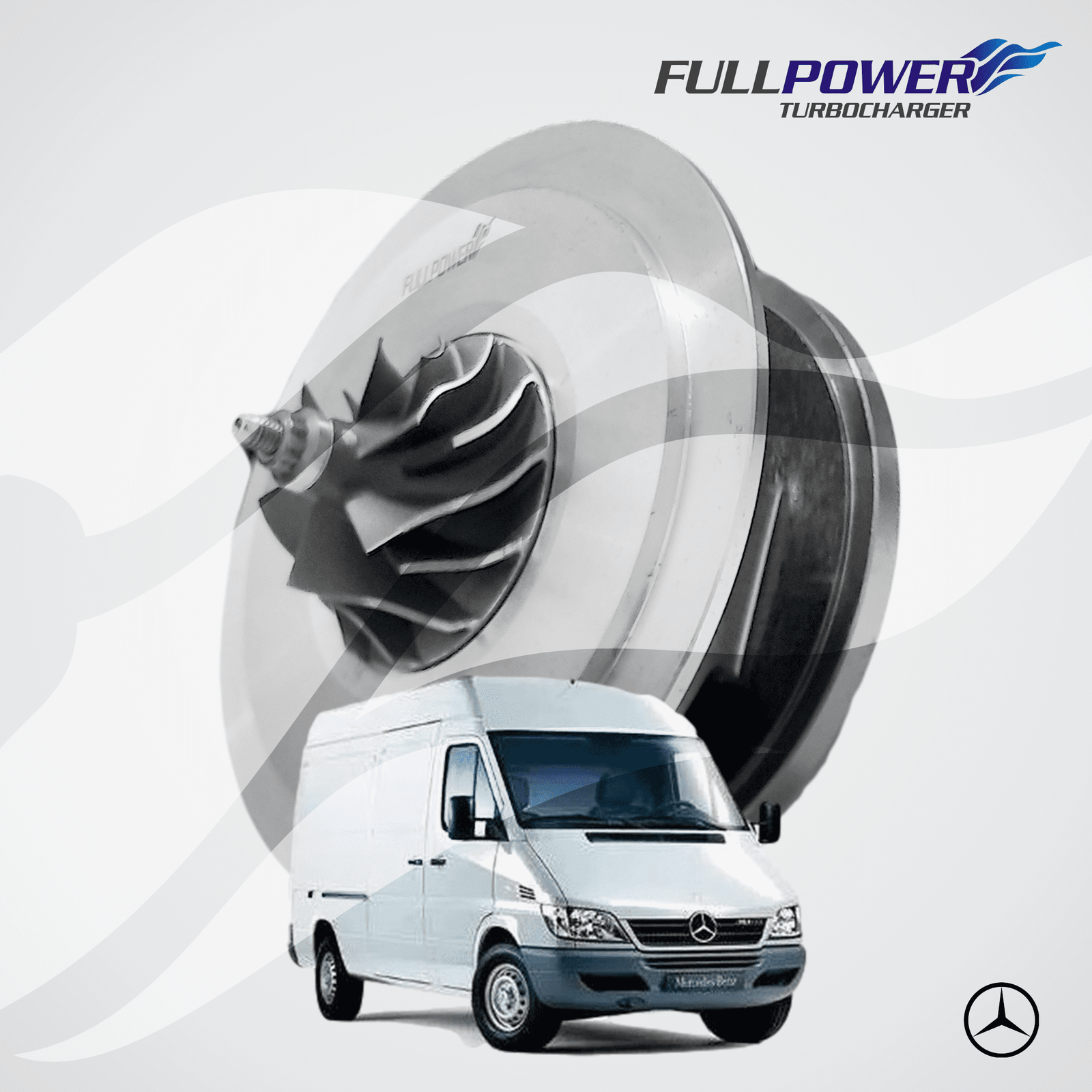 GT1852 V – SPRINTER CDI 313 ELET (ROTOR MENOR 36,8 MM) –  CORE TURBO